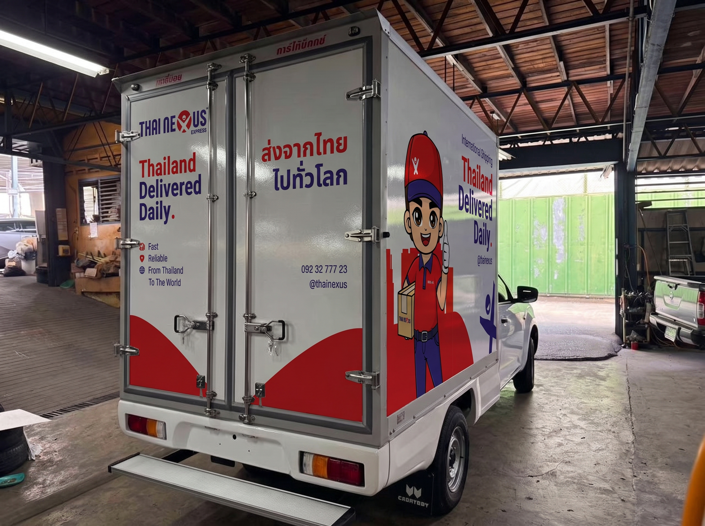 Cargo operations linked to Thai ports and air cargo gateways used by Thai Nexus