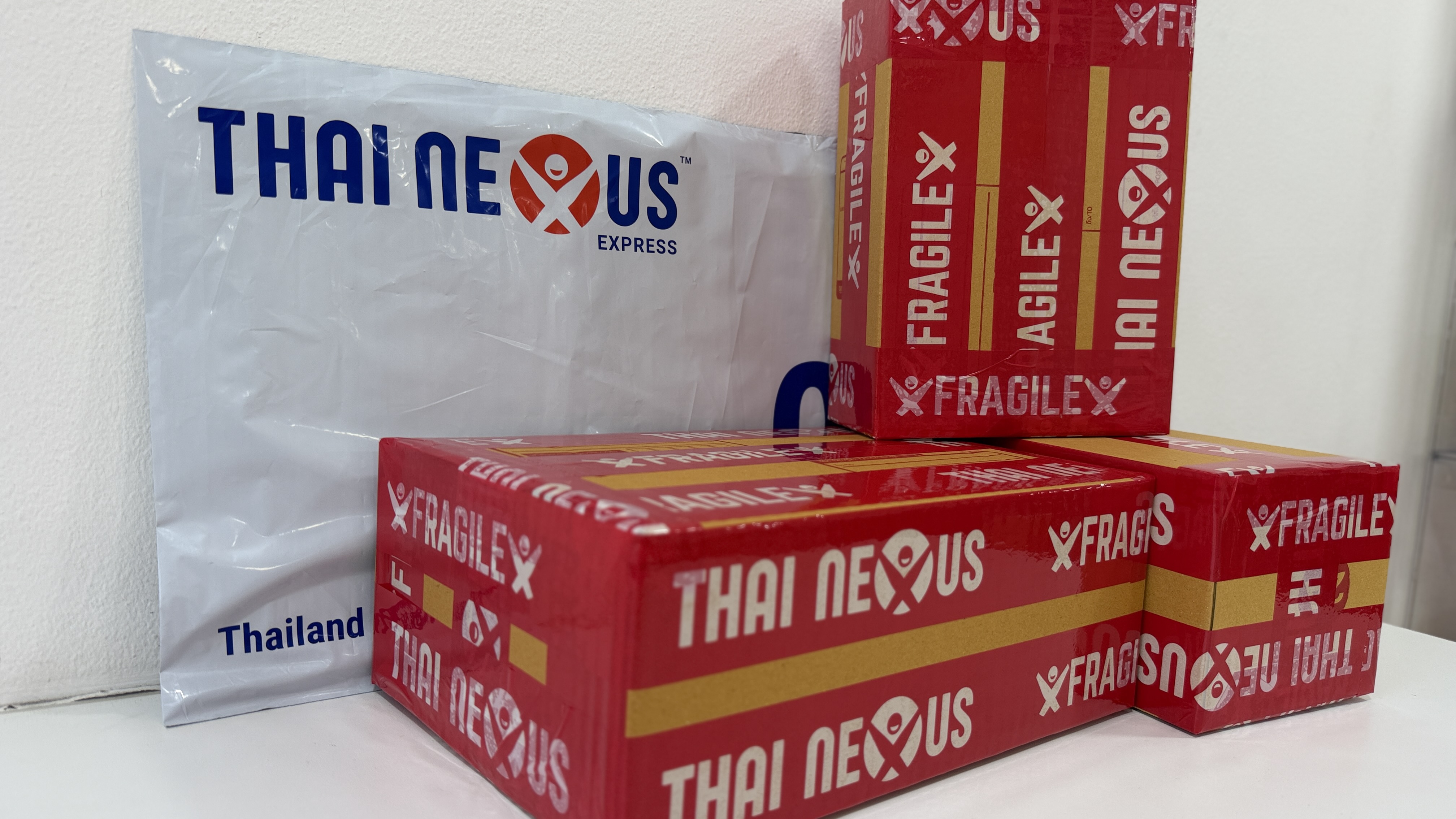 Thai Nexus Express packaging boxes and poly mailer supplies