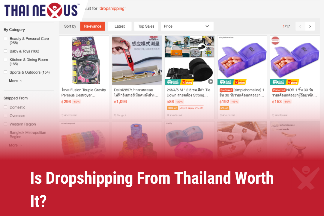 Dropshipping from Thailand Made Easy | Ship Worldwide with Thai Nexus