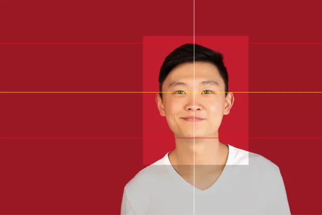 Visa and passport photo hua hin