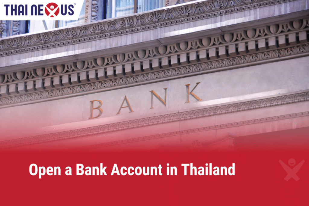 Open a bank account in Thailand